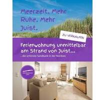 Meerzeit genießen - Ihre FeWo unmittelbar am STRAND - Juist