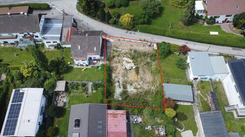 Luftaufnahme - Grundstück in Starnberg