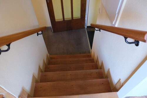 schöne Holztreppe - 