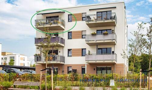 Ansicht Südseite - 3 Zimmer Etagenwohnung zum Kaufen in Hamburg / Langenhorn