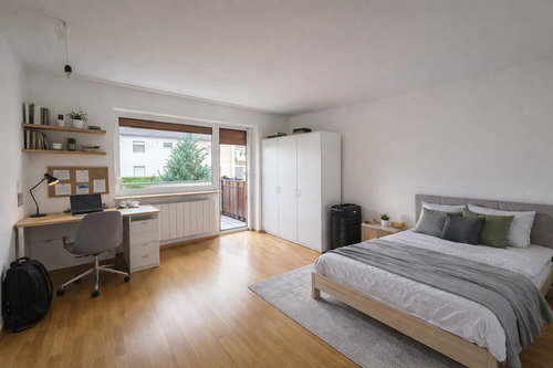 Schlafzimmer KI Bild - Doppelhaushälfte mit 134,00 m&sup2; in Neufahrn bei Freising zum Kaufen