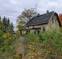 Komplett zu sanierendes EFH + 5 Garagen + 3 zusätzliche Bauplätze! - Leipzig Holzhausen