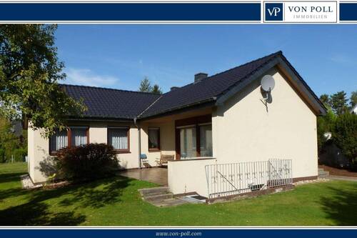 Gartenansicht - gemütlicher Bungalow mit herrlichem Grundstück