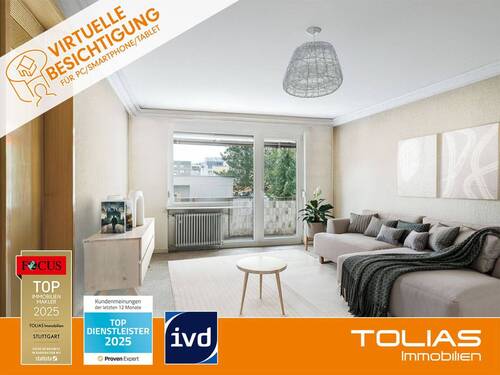 Titelbild (gestaged) - Grün, großzügig, gestaltbar - Wohnen mit Potenzial im Winnender 'Körnle'