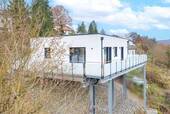 Hangseite von Westen - 3 Zimmer Bungalow zum Kaufen in Roigheim