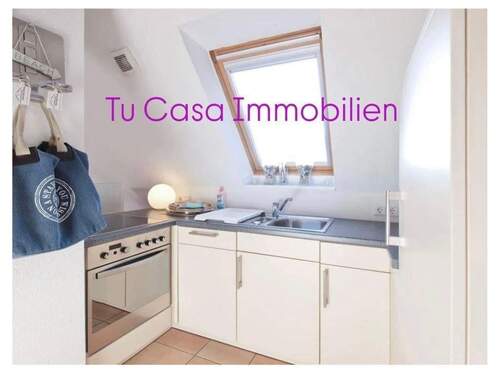 Küche - Einziehen und die Insel genießen - Kleines Loft in ruhiger Seitenstraße