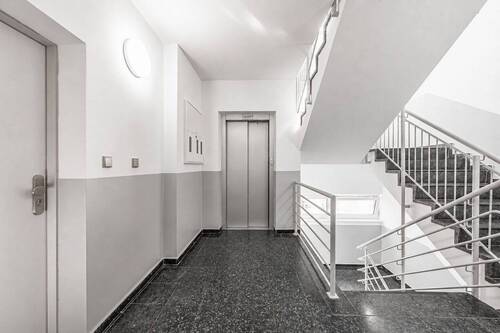 Treppenhaus (6) - Edelstahl - 