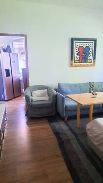 Wohnzimmer - 2 Zimmer Etagenwohnung in Mosbach