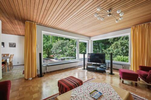 Wohnzimmer - Idyllischer Bungalow im Grünen - Ihr Rückzugsort in der Natur