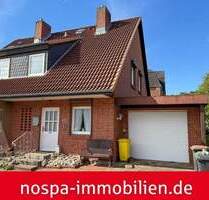Teilweise unterkellertes Reihenendhaus mit Garage und Terrasse im beliebten Stadtteil Rödemis - Husum