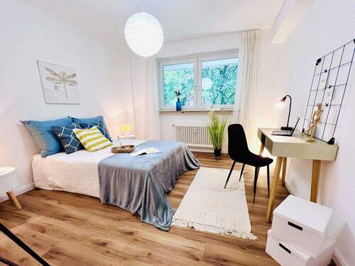 Schlafzimmer - Etagenwohnung mit 60,10 m² in Hamburg zum Kaufen