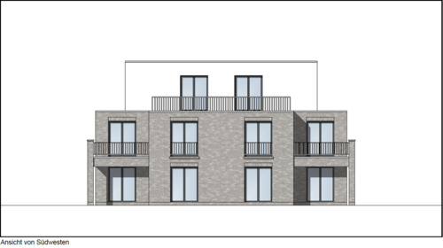 Ansicht von Südwesten - VORSCHAU 
