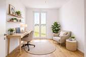 Arbeitszimmer- Visualisierung - 