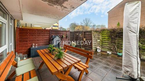 Terrasse 1 - 3 Zimmer Etagenwohnung zum Kaufen in Herten