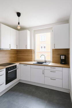 Küche (Muster) - Charmante 3-Zimmer-Wohnung in Stuttgart-Süd - frisch renoviert mit neuer Einbauküche