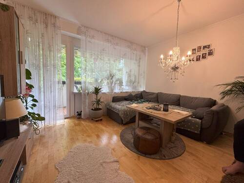 Ess-Wohnbereich - 2-Zimmer-Eigentumswohnung mit Balkon in PassauHaidenhof-Süd, Nähe Uni und Klinikum