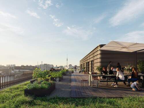 Gemeinschafts-Dachterrasse - 