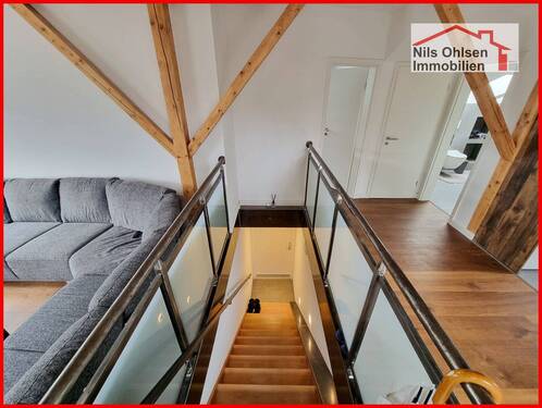 Treppe - 2 Zimmer Etagenwohnung zur Miete in Lägerdorf