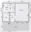 Grundriss Bklockhaus 1 - 