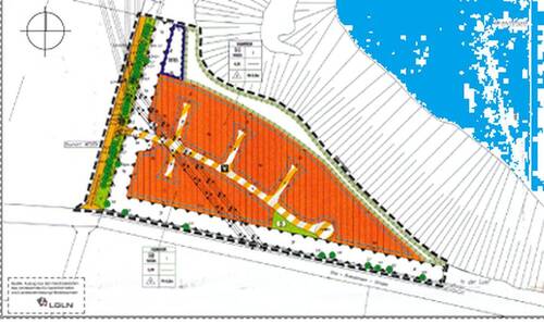 Lageskizze Baugebiet Kreidesee - 