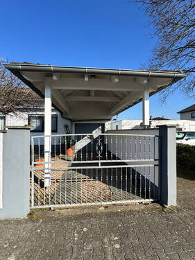 Zufahrt Carport Garage - 