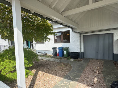 Carport Zufahrt Garage - 