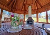 Gemütliche Grillhütte mit Kamin - 