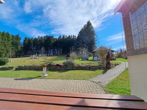 Ausblick von der Terrasse - 