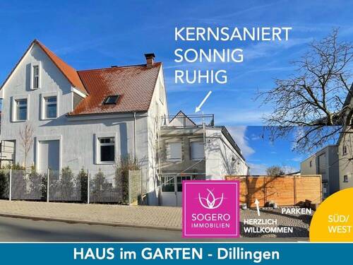 00_AG1-Haus_cover.jpeg - Dillingen 3-Zi-Haus, Garten, Stellplatz, hochwertig KERNSANIERT