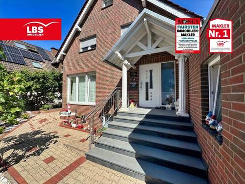 Hausansicht - Freistehendes komfortables EFH - KfW 60-Haus aus dem Baujahr 2008!