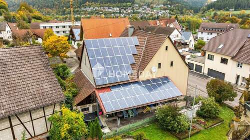 Außenansicht Drohne 1 - 5 Zimmer Einfamilienhaus in Oberndorf am Neckar