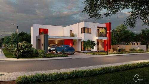 Hausansicht - DESIGN-HIGHLIGHT FÜR ALLE, DIE ES AUSSERGEWÖHNLICH LIEBEN