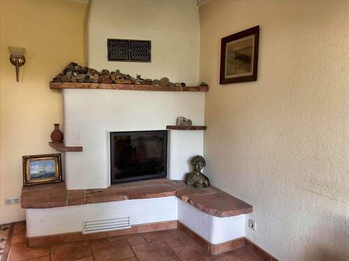 Kamin im Wohnzimmer - 
