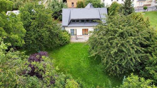 Hausansicht vom Garten - Mehrfamilienhaus, Wohnhaus mit 192,00 m&sup2; in Colditz zum Kaufen