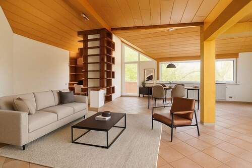 Visualisierung Offener Dachbereich für Gestaltungsspielraum mit Balkonzugang - 