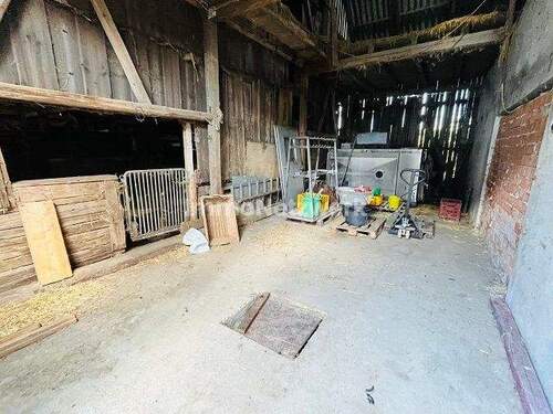 Scheune innen - Bauernhaus, Landhaus mit 220,00 m&sup2; in Köditz zum Kaufen