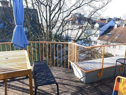 Dachterrasse - Etagenwohnung mit 84,00 m&sup2; in München zum Kaufen