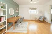 Arbeitszimmer visualisiert - 