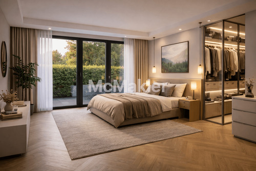 Master-Bedroom mit Bad en Suite - 
