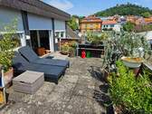 Dachterrasse der Wohnung - Gewerbeobjekt (Büro, Produktion, Verkauf) in Homberg