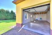Garage Gartenansicht - 
