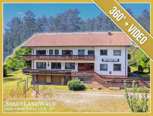 Titelbild - Große Pension in idyllischer Waldrandlage im Dahner Felsenland