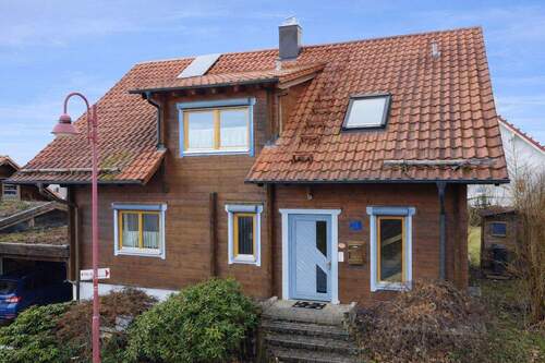 Ansicht_Nord-Ost.jpg - Ökologisches Holzmassivhaus in Horb-Bittelbronn