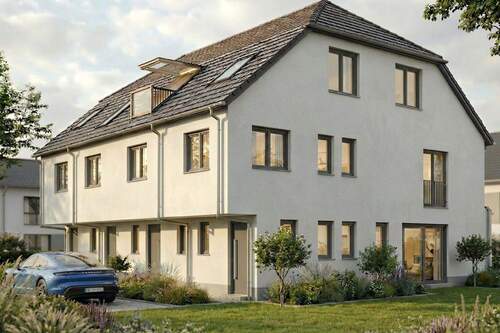 Ansicht - AIGNER - Neubau Reihenmittelhaus mit durchdachtem Grundriss