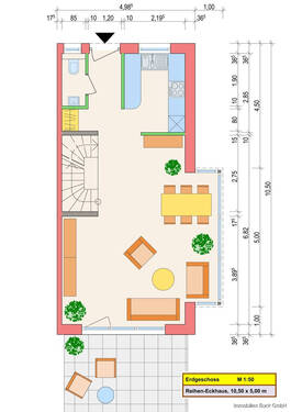 Erdgeschoss - 6 Zimmer Doppelhaushälfte zum Kaufen in Gingen an der Fils