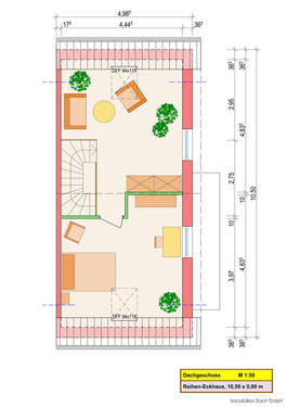 Dachgeschoss - Doppelhaushälfte mit 128,00 m² in Gingen an der Fils zum Kaufen