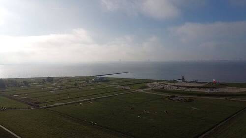 Drohnenaufnahme III - 3 Zimmer Reihenmittelhaus in Butjadingen