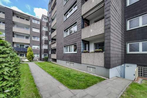 Rückansicht - 3 Zimmer Etagenwohnung zum Kaufen in Dortmund