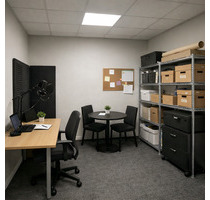 15 m² ruhiges Mini-BüroPodcast-Studio in Alt-Saarbrücken - 247 inkl. WLAN