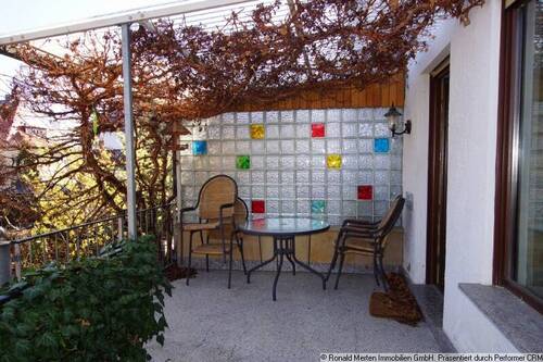 EG Terrasse überdachter Teil - Reihenmittelhaus mit 122,00 m&sup2; in Erfurt zum Kaufen